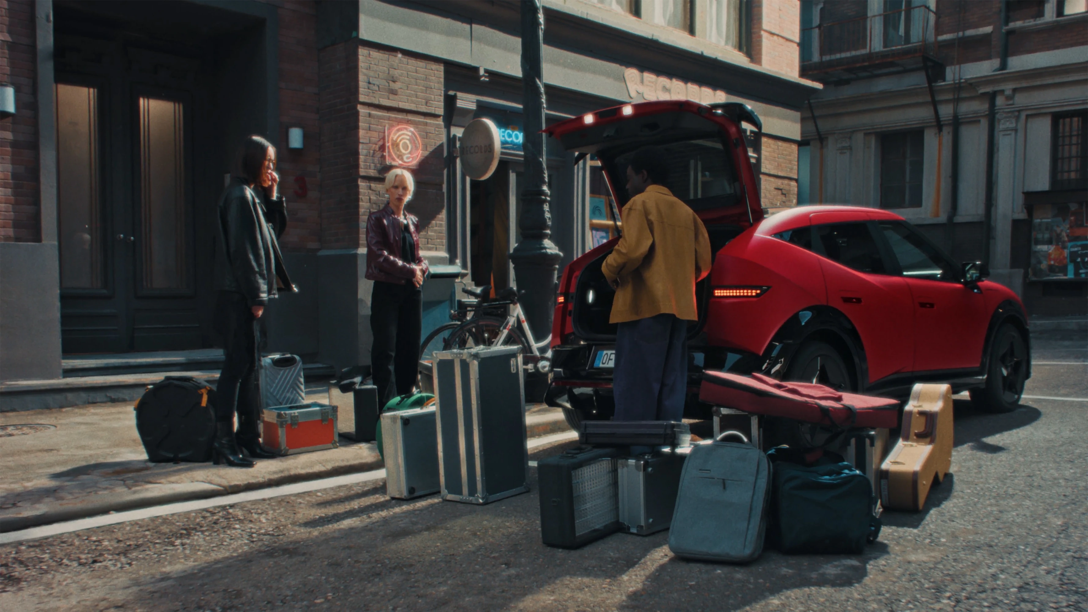 Hyundai IONIQ 3 Exterior Rear Luggage Video Still