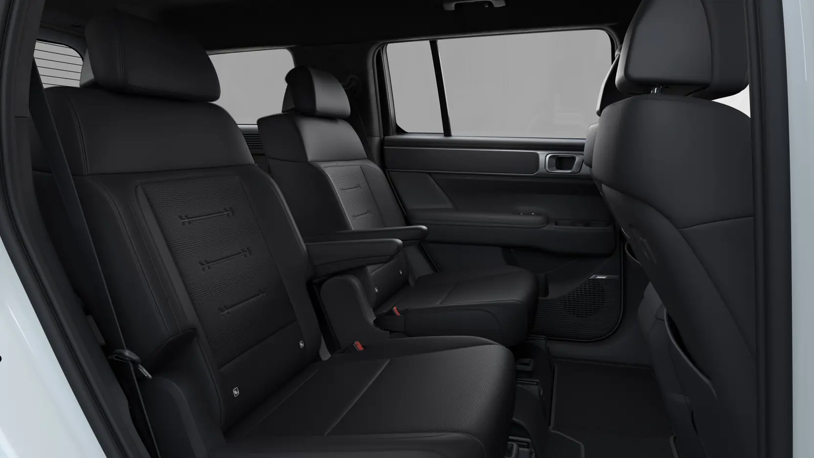 Hyundai Santafe Interior 2024 PHEV Shot 12 Rear Seat