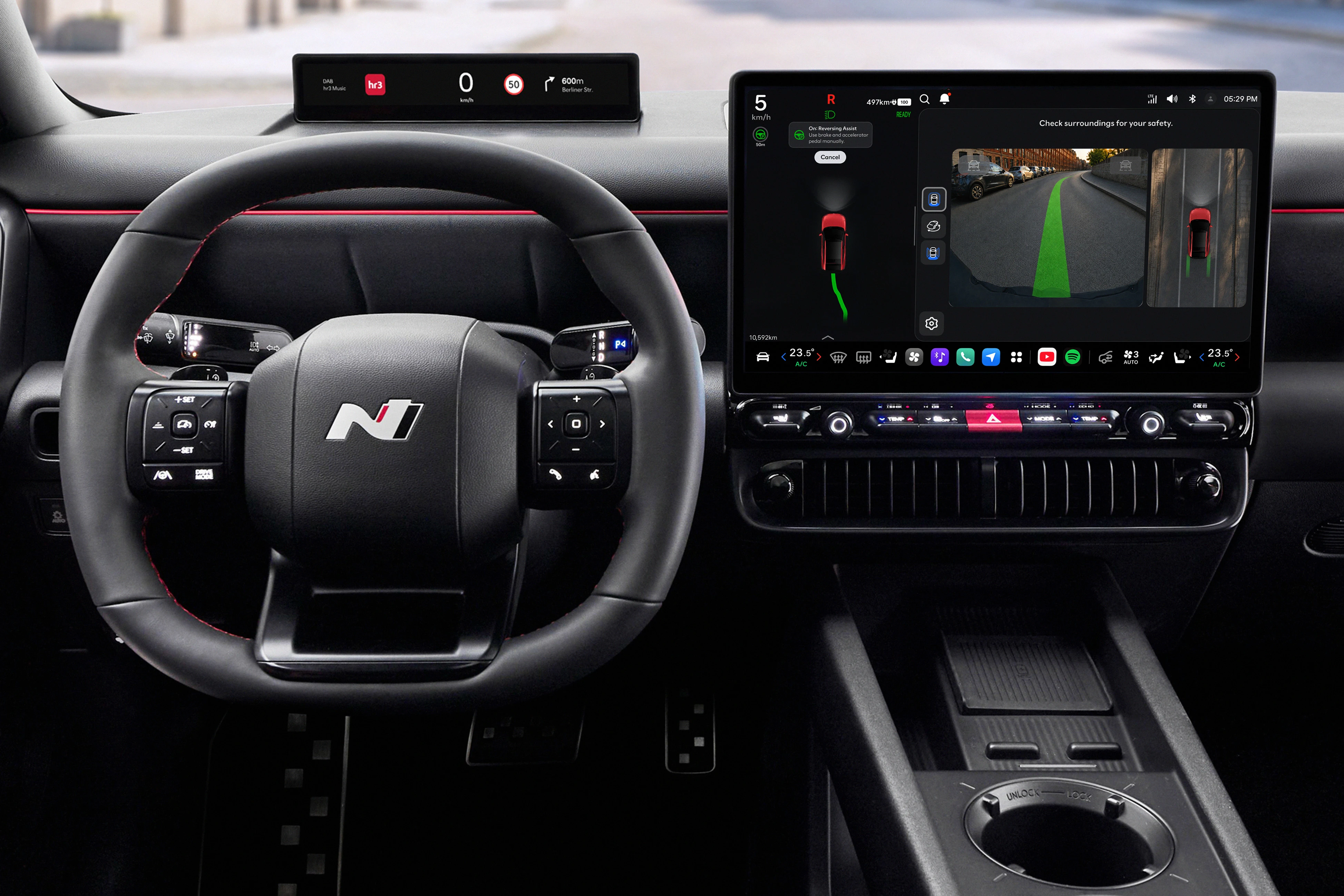 Hyundai IONIQ 3 Interior Memory Reverse Assist MRA