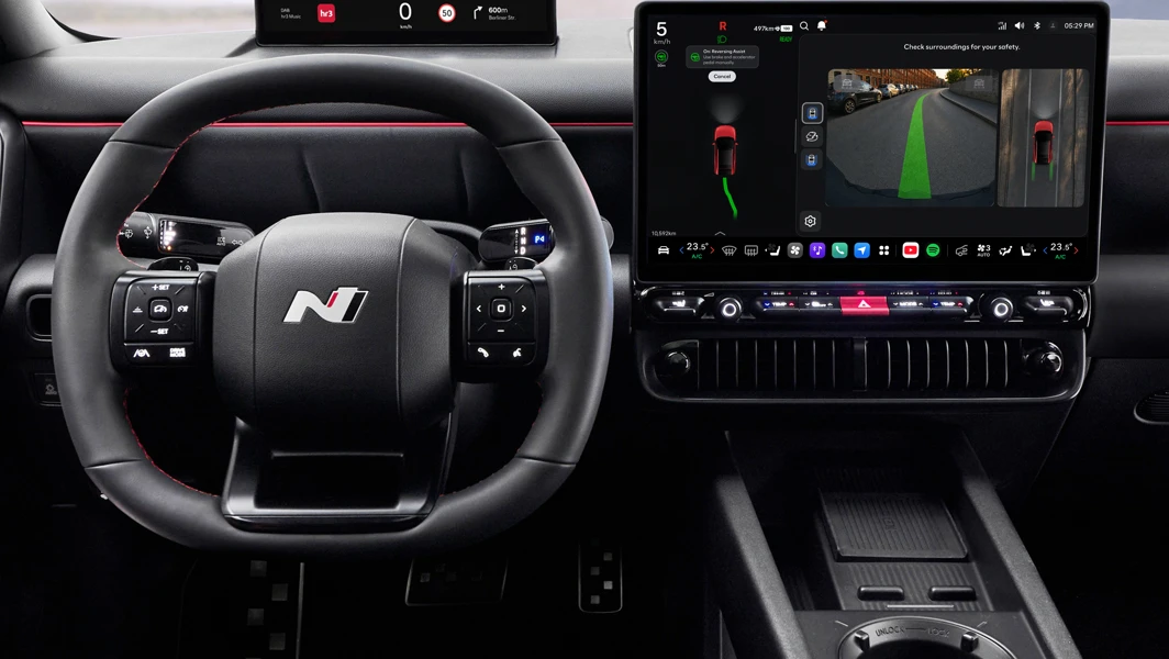 Hyundai IONIQ 3 Interior Memory Reverse Assist MRA