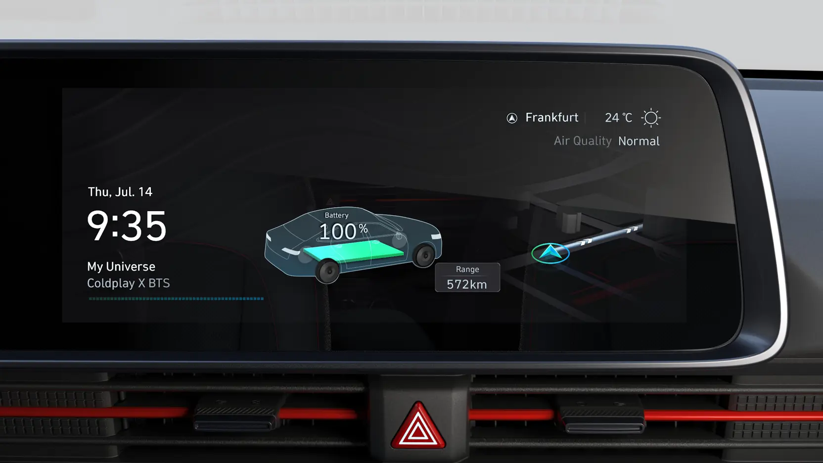 Hyundai IONIQ6 Interior AVN