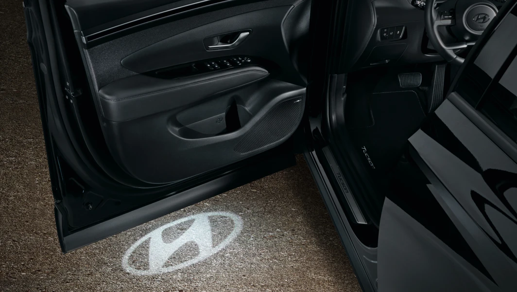 TUCSON LED Projektoren Hyundai Logo