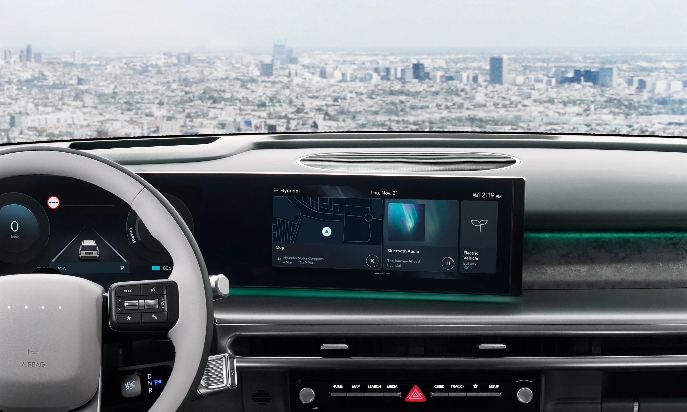 Hyundai IONIQ 9 Interior Music Screen EU 10
