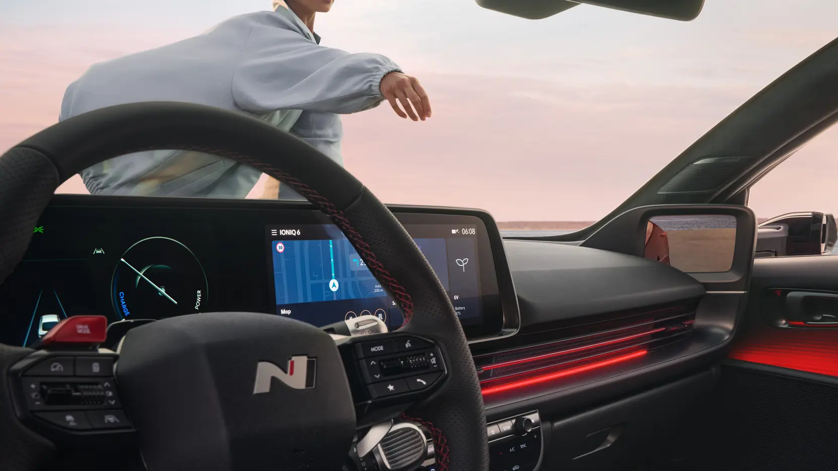 Hyundai IONIQ6 AMBIENT LIGHT DETAIL