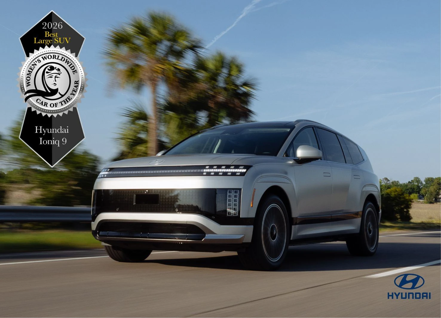 IONIQ 9 WWCOTY Award Large SUV)