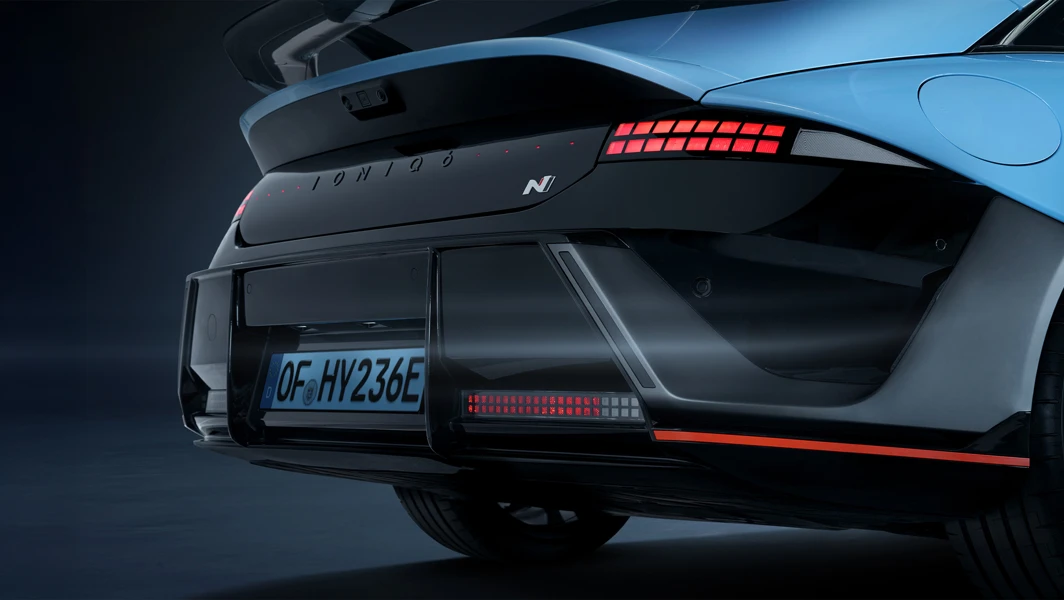 Hyundai IONIQ 6N Aerodynamics Rear Spoiler IONIQ 6N Aerodynamics 03