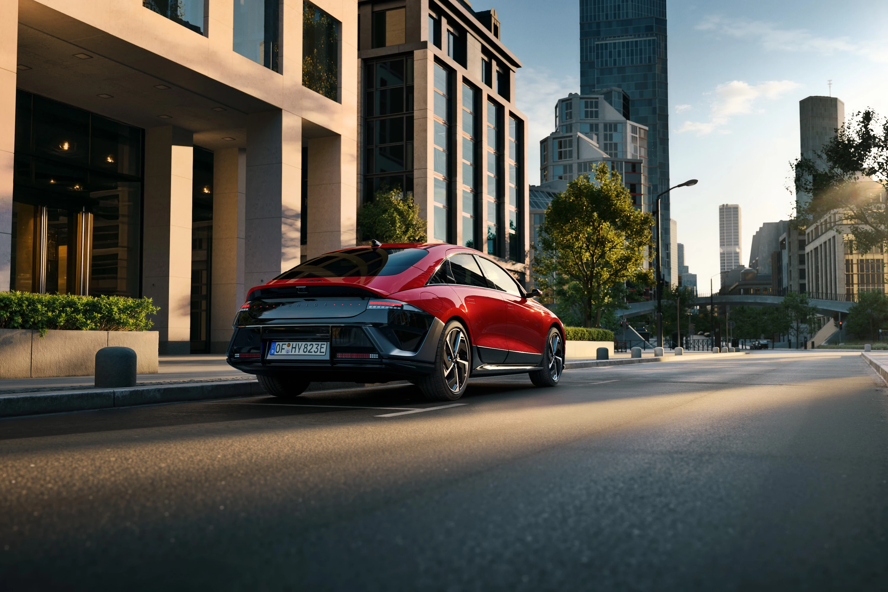 Hyundai IONIQ6 Nline Exterior Rear
