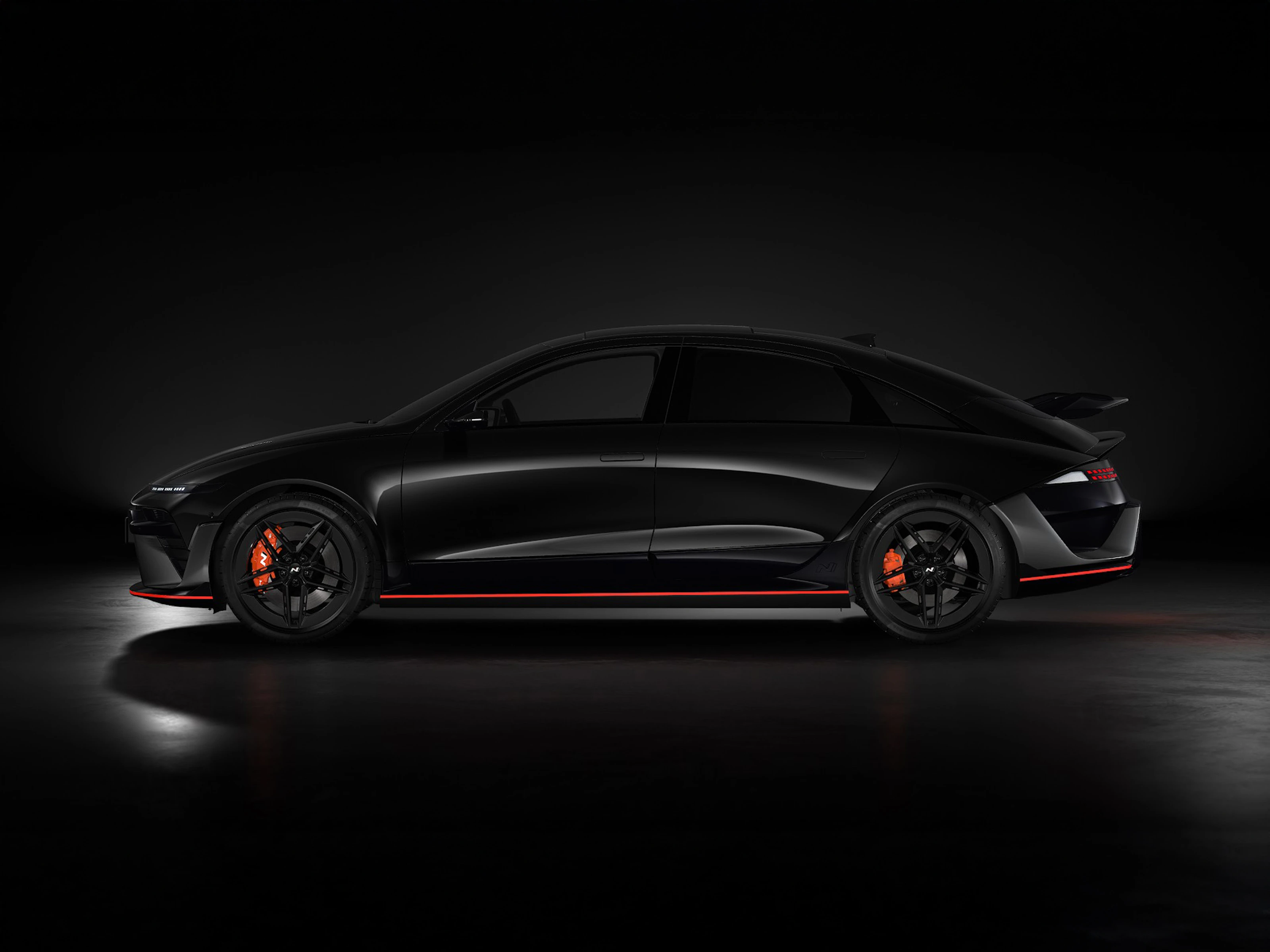 Hyundai IONIQ 6N Exterior Colour Abyss Black Pearl