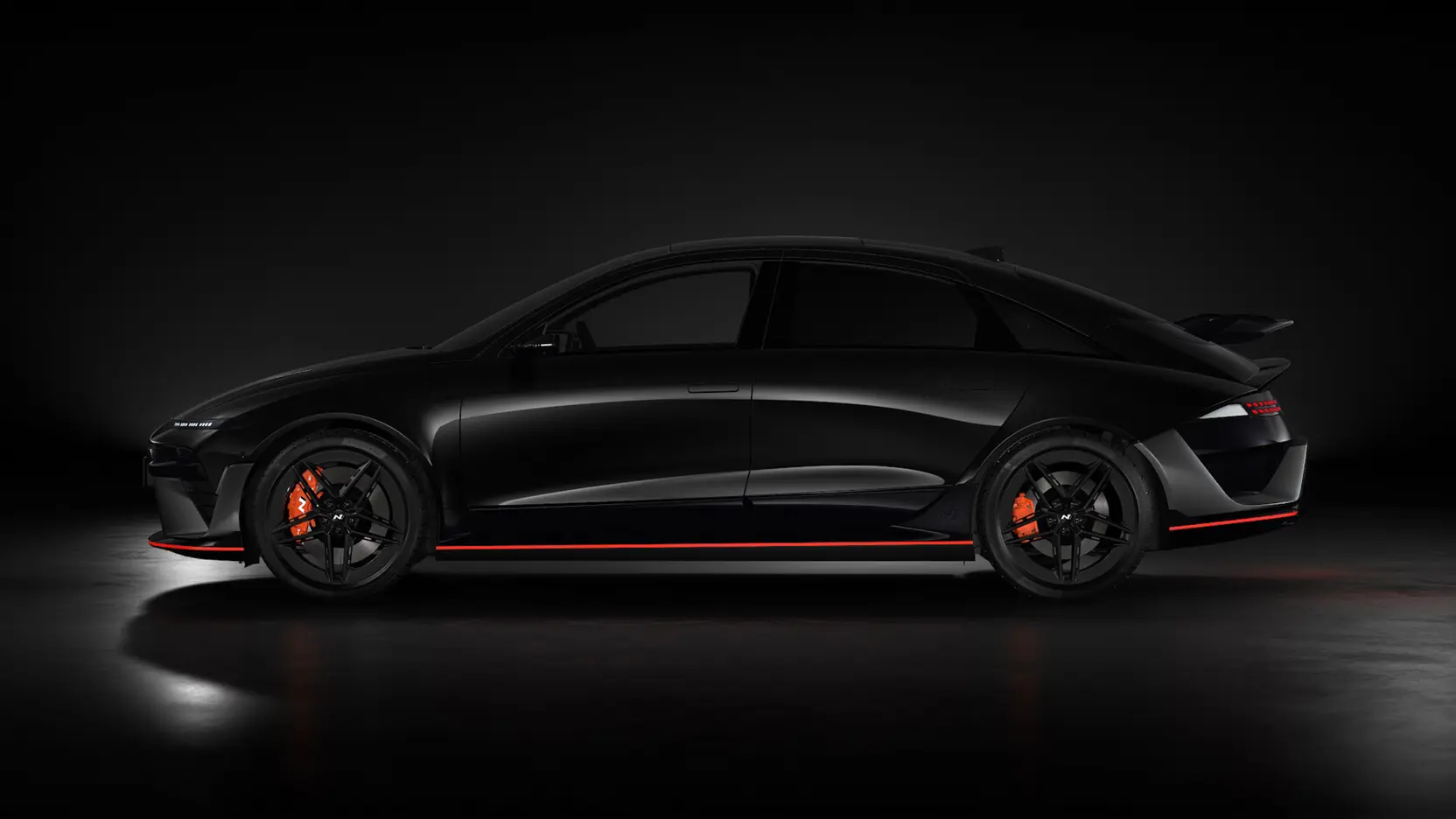 Hyundai IONIQ 6N Exterior Colour Abyss Black Pearl