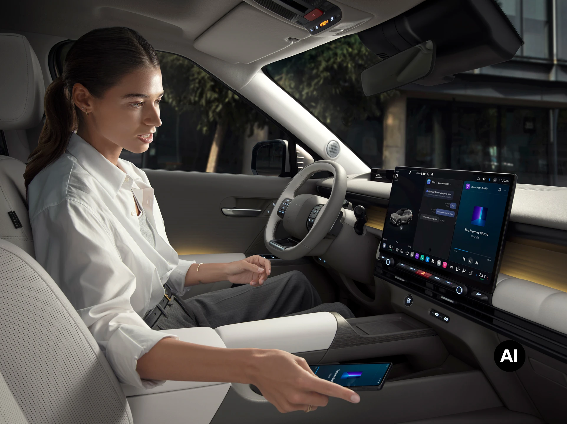 Hyundai TUCSON Interior Gleo AI Talent AI