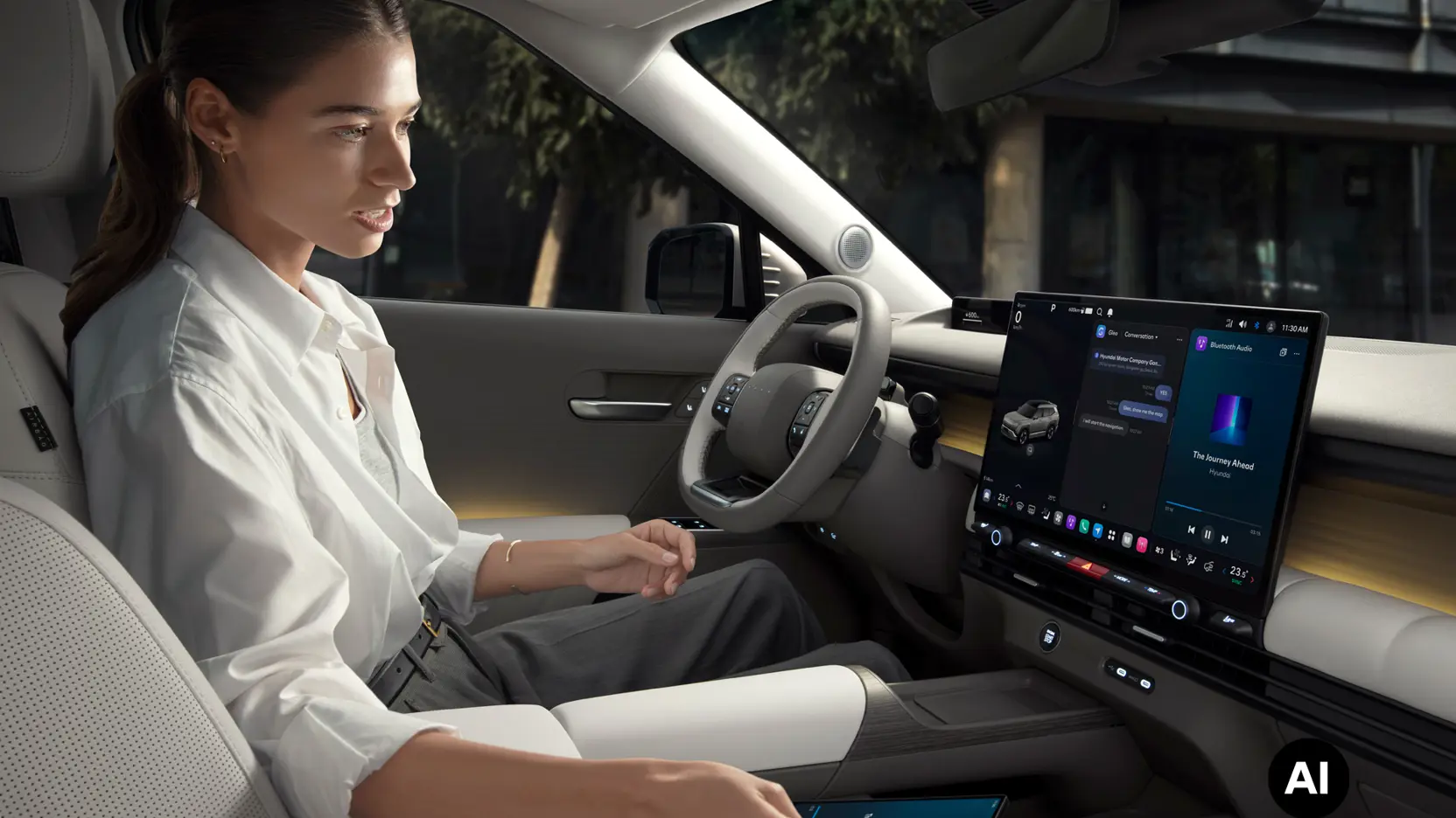 Hyundai TUCSON Interior Gleo AI Talent AI