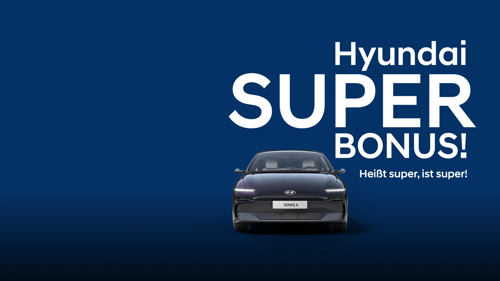 IONIQ 6 Teaser Hyundai Superbonus 2026 1664X936px